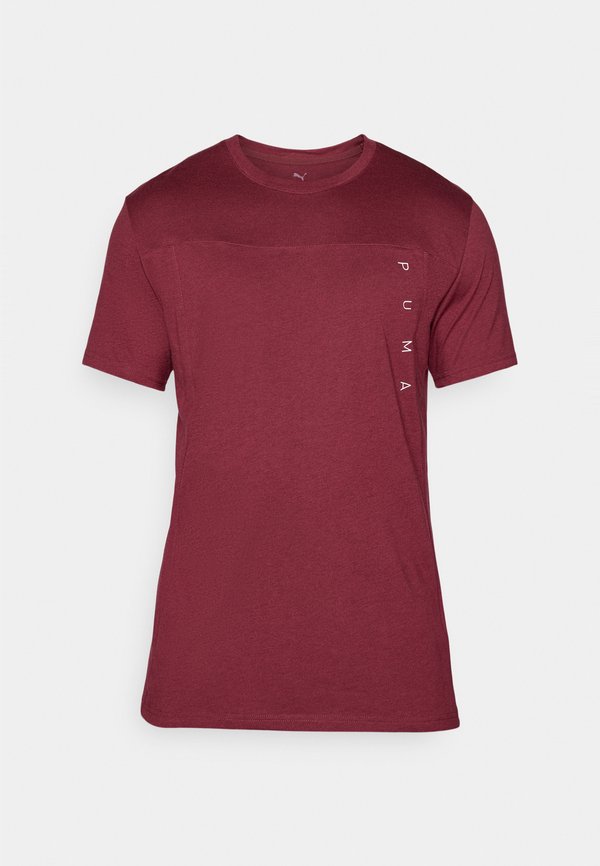 TECH TRIBLEND TEE - Basic T-shirt - ruby shimmer3