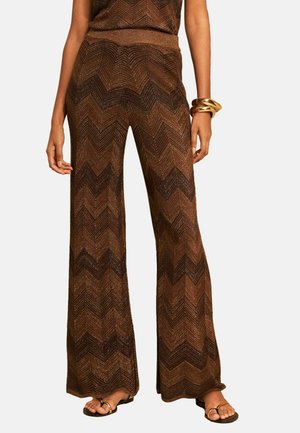 Love & Roses, Stoffhose - chocolate brown
