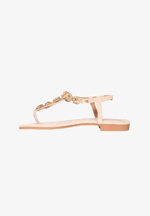 Ciabalù, SANDALI INFRADITO GIOIELLO - Infradito - beige