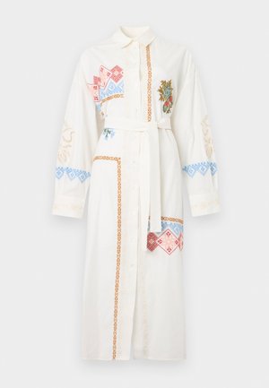 GRU - Φόρεμα πουκάμισο - off-white