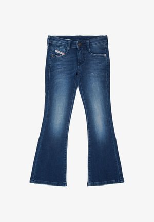 Diesel, JEANS JOGG ZAMPA - Jeans Bootcut - blu