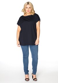 YOEK T-Shirt basic - navy