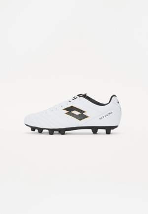 STADIO - Chaussures de football pour terrain sec - white/black