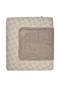 Sterntaler WICKELAUFLAGENBEZUG WOLKEN - Changing mat - sandbraun