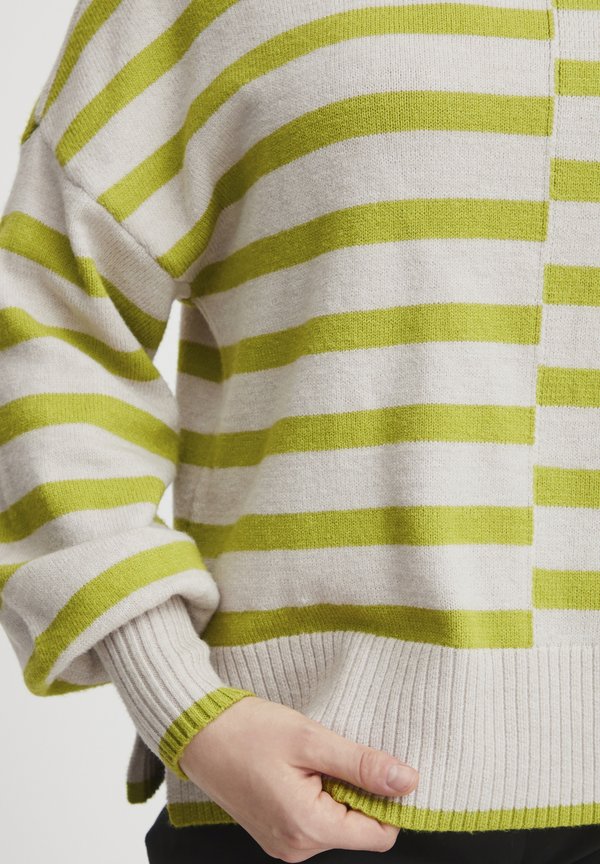 FRBITTE - Jumper - Dark Citron Mix3