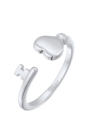 HEART KEY LOVE - Ringe - silberfarben