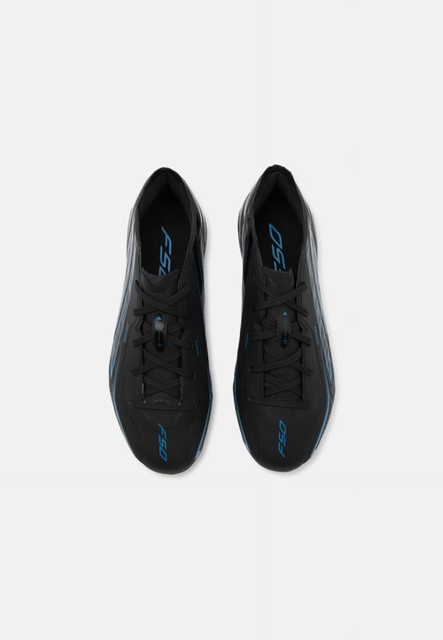 adidas F50 HYPERFAST ELITE FIRM GROUND KIDS UNISEX - Firm-ground football boots - core black/lucid ray blue — foto 4