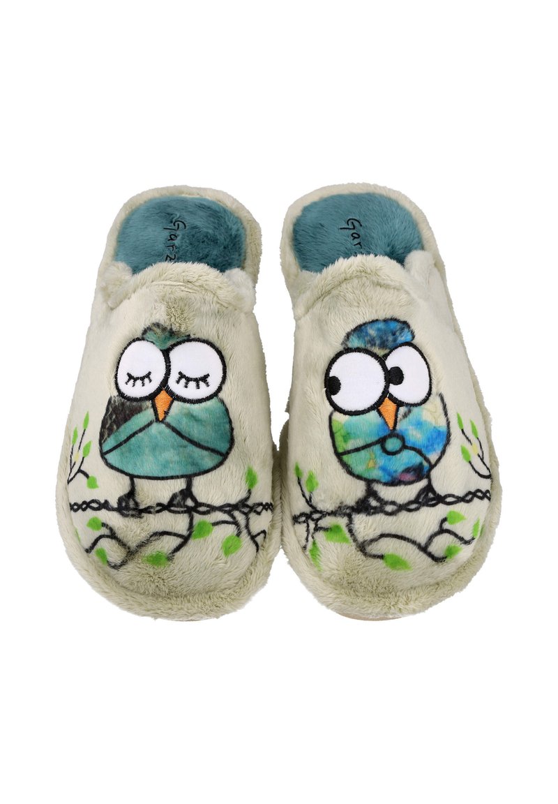 Garzón Pantuflas green/verde