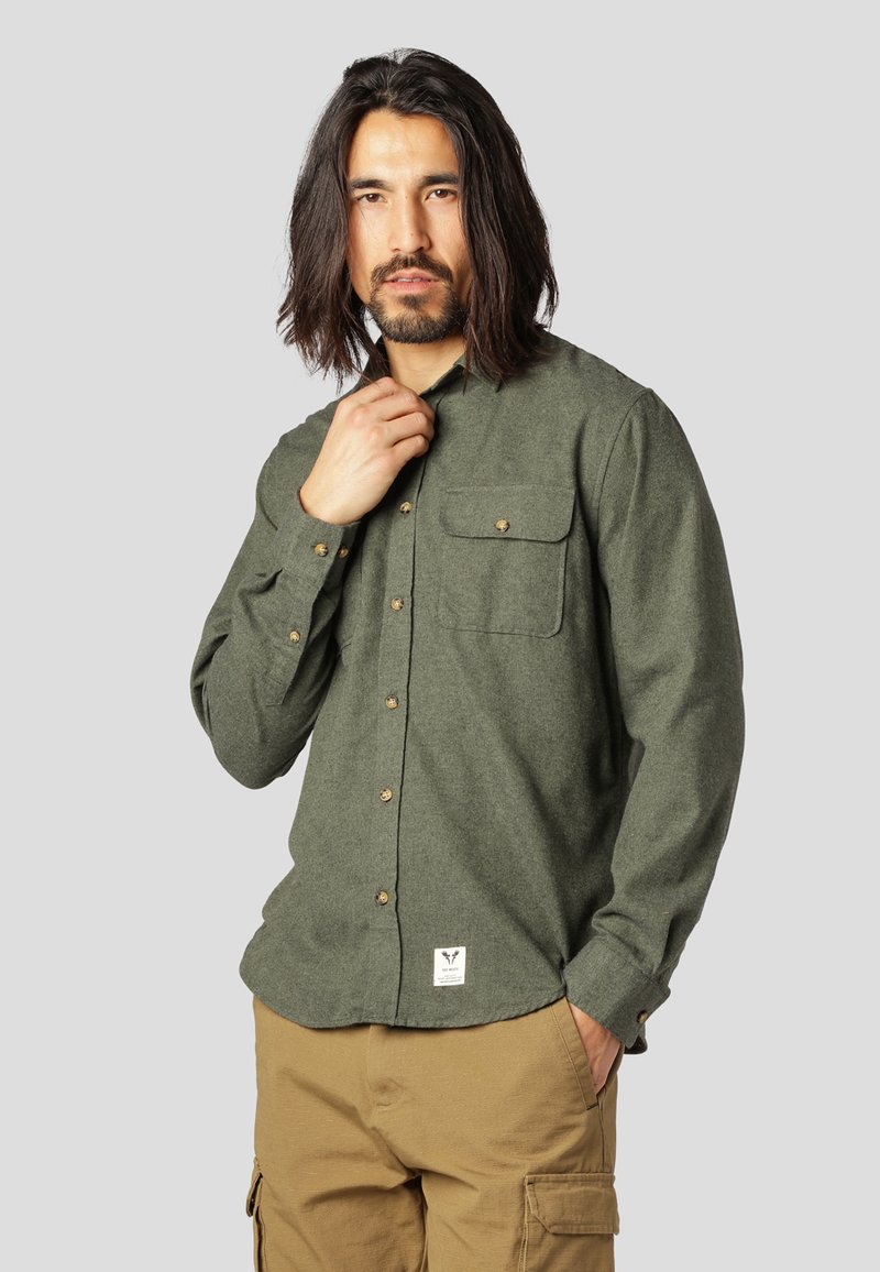 Fat Moose GLENN Shirt army/dark green Zalando.de