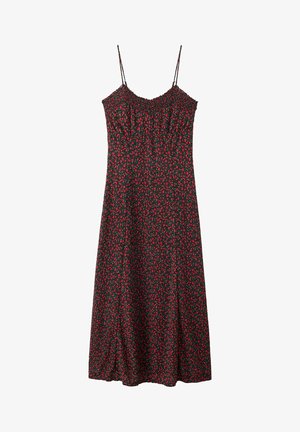 Mango, ADULT - Dnevna haljina - black red