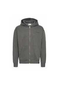Solid SDHENNE - Zip-up sweatshirt - iron gate
