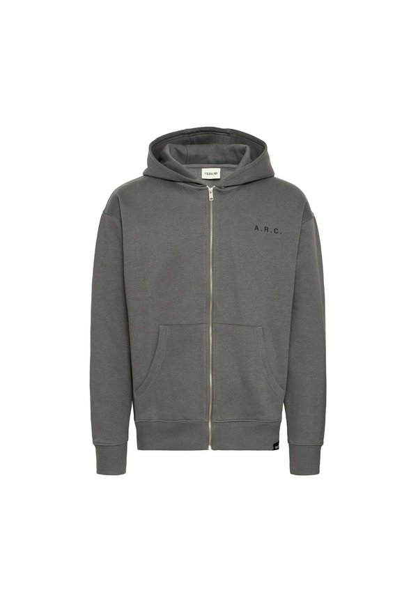 SDHENNE - Zip-up sweatshirt - iron gate3