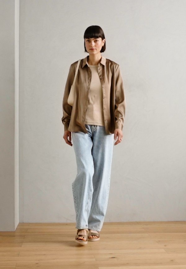 Platform sandals - tan2