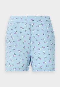 NMCLARA SMILEY - Shorts - cerulean