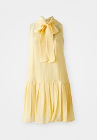GOLDIE PLEATED MINI DRESS - Kokteiļkleita/ballīšu kleita - yellow