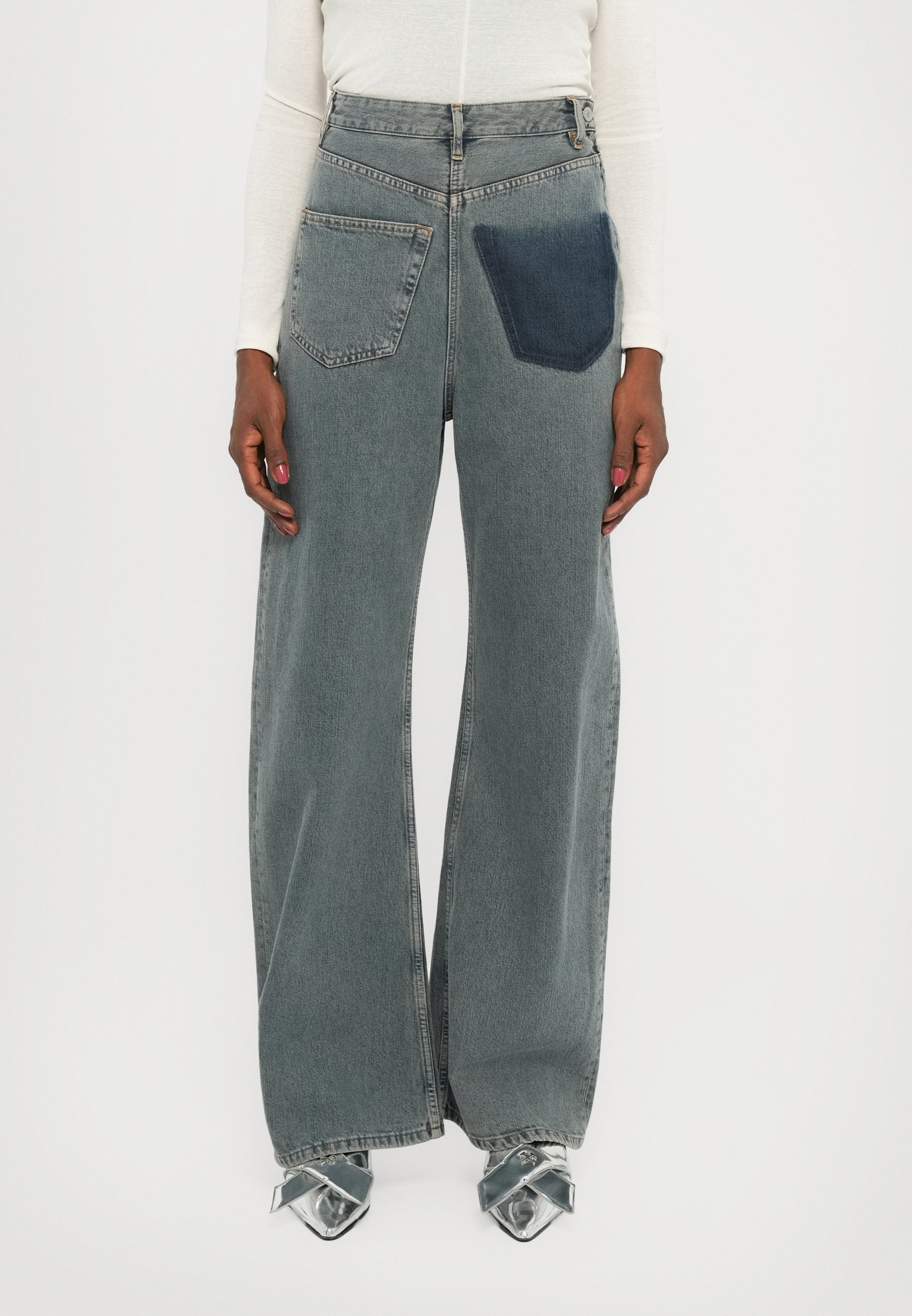 MM6 Maison Margiela PANTS 5 POCKETS - Jeans Relaxed Fit - light
