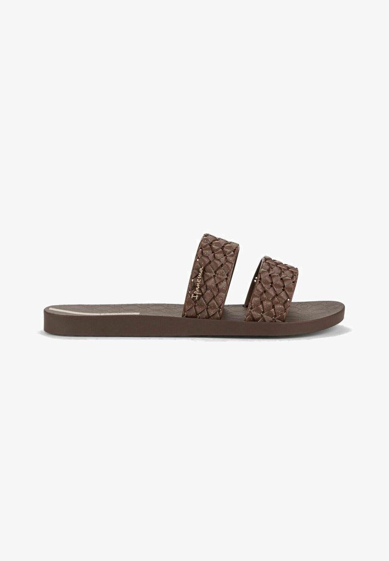 Ipanema RENDA II FEM - Ciabattine - brown glitter brown