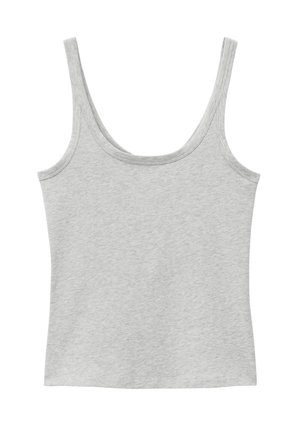 & OTHER STORIES, & OTHER STORIES SCOOP-NECK TANK TOP - Débardeur - grey
