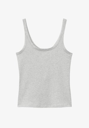 & OTHER STORIES, & OTHER STORIES SCOOP-NECK TANK TOP - Débardeur - grey