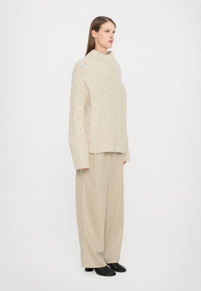 CLOSED HIGH NECK LONG SLEEVE - Jumper - silt grey