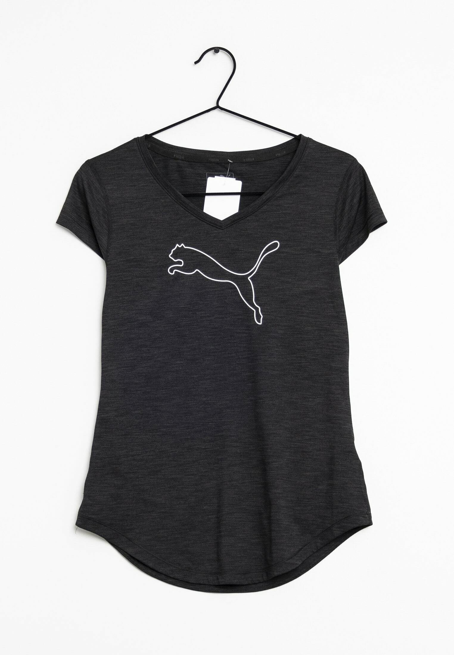 puma black t shirt