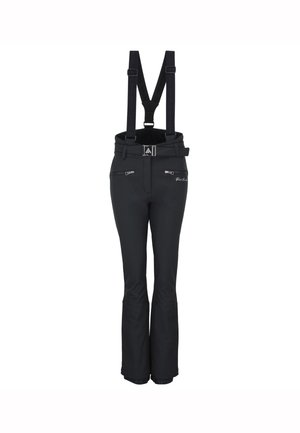 ADAM - Tygbyxor - noir silver