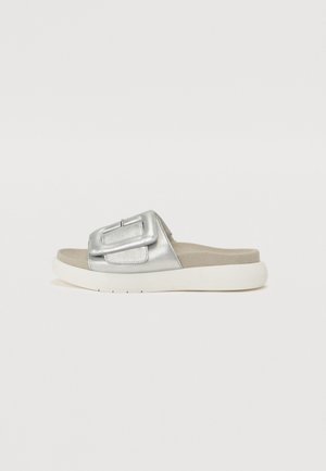 Mules - silver