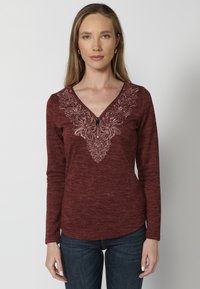 Koroshi - Longsleeve - granate   maroon Miniatuurafbeelding 1