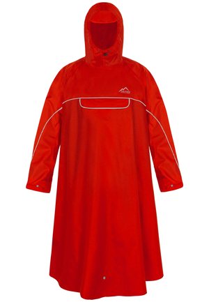 PONCHO - Parka - rot