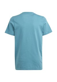 adidas Performance TEE - Camiseta estampada - arctic fusion/white
