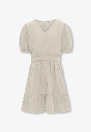 ONLY GIRLS KOGTHYRA KURZES - Jurk - birch