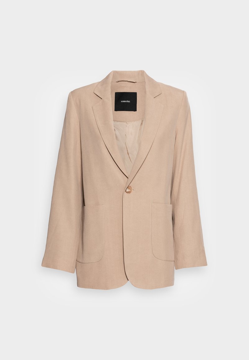 Damen Leichte Jacken | someday. NISAR Blazer sand stone/sand - NL11368 Damen Leichte Jacken | someday. NISAR Blazer sand stone/sand - NL11368
