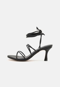 ONLARIA ANKLE WRAP HEELED - Sandali - black