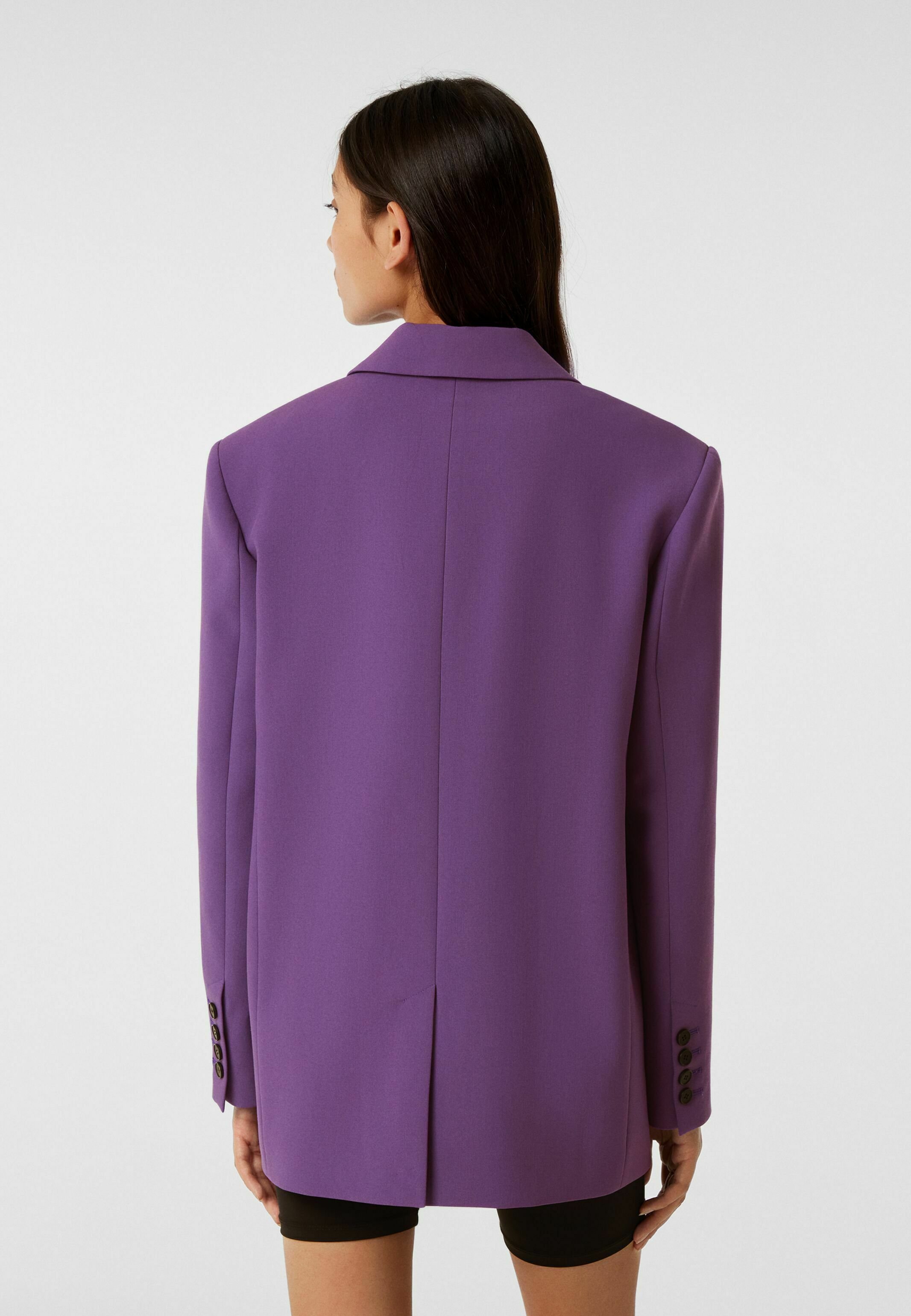 Bershka TAILORED WITH BUTTONS - Blazer - purple/paars - Zalando.nl