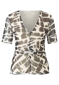 s.Oliver BLACK LABEL Blouse - black aop