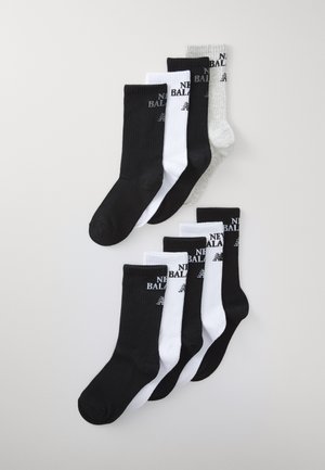 KIDS IN LOGO CREW UNISEX 10 PACK - Socks - grey/white/black