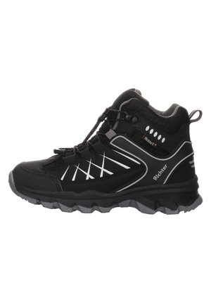 Sneakers high - mottled black