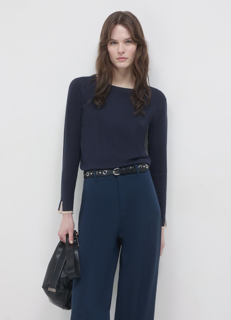 Calliope PROFILI A CONTRASTO - Felpa - blu