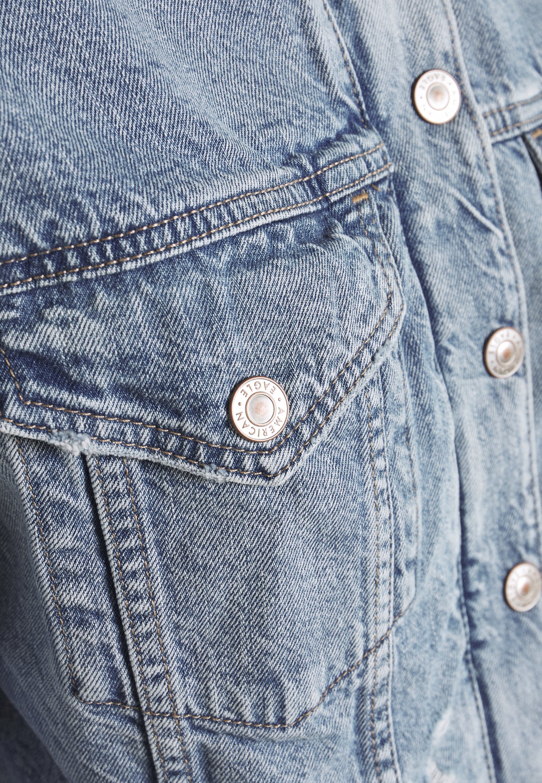 Women HOODIE TRUCKER JACKET - Denim jacket Women HOODIE TRUCKER JACKET - Denim jacket