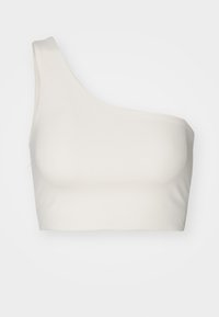 BIANCA BRA ONE SHOULDER - Medium support sports bra - ivory