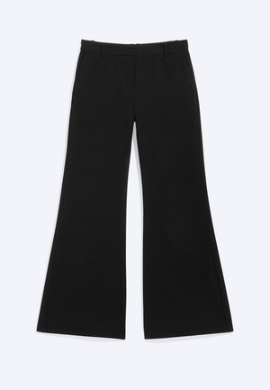 Weekday, FLARED SUITING TROUSERS - Bukser - black