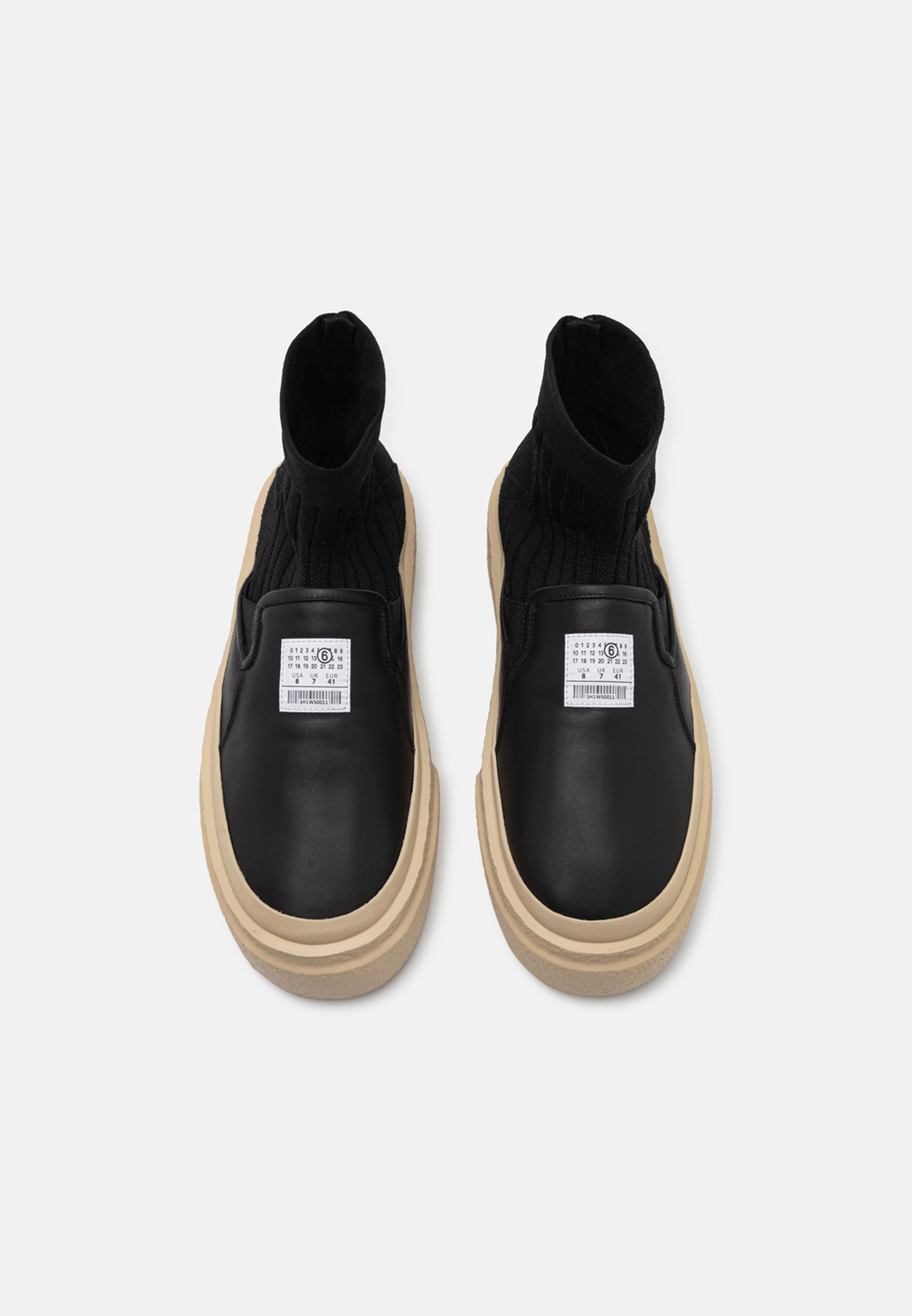 MM6 Maison Margiela High-top trainers - black - Zalando
