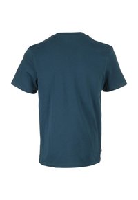 Timberland SHORT SLEEVE - T-shirt print - bleu