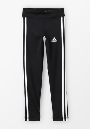 TRAINING EQUIPMENT STREIFEN UNISEX - Legging - black/white