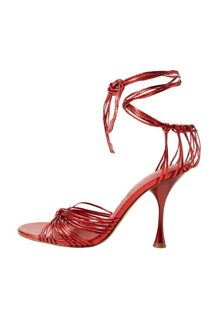 Mango FINE - Sandalias - rot/rojo - Zalando.es