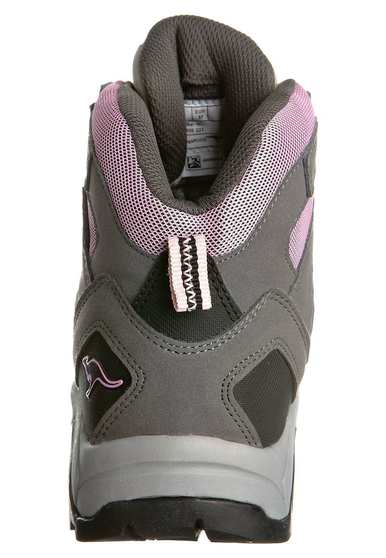 KangaROOS EPIC - Outdoorschoenen - charcoal/light grey/rosebud/Donkergrijs  - Zalando.nl
