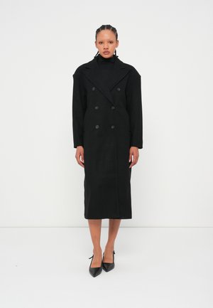 ONLBLAKE LIFE SHOULDERPAD COAT - Klasisks mētelis - black