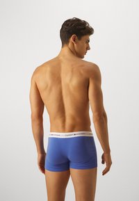 Tommy Hilfiger SIGNATURE 3P TRUNK PRINT - Boxers - blue ink/grid flag/iris blue