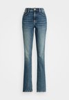 HIGH RISE BOOT JEAN - Džíny Bootcut - dusk indigo wash