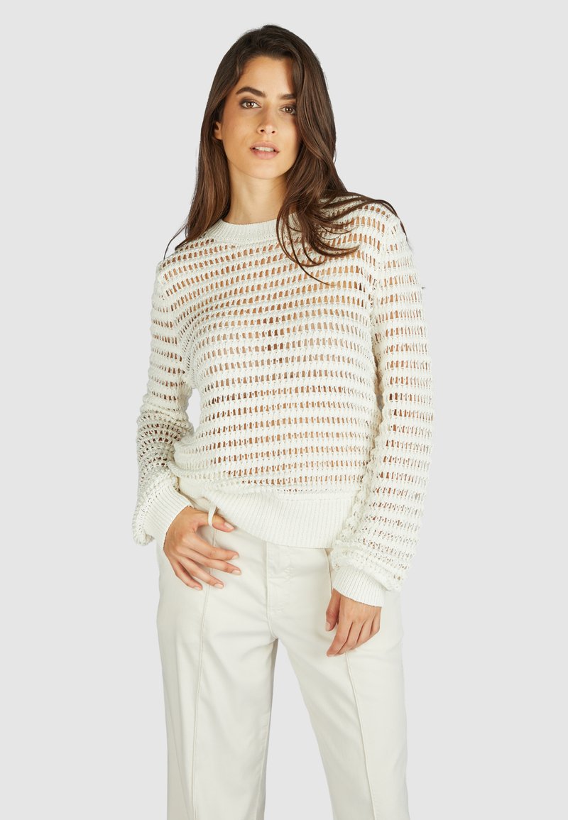Marc Aurel Strickpullover - off white